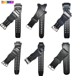SKMEI Brand Watch Strap Band Silicone Rubber Plastic 1025 1251 1068 1325 0989 Adjustable Replacement Different Model Watchbands