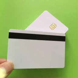 10 Pcs Blank Smart Card Sle4442 Chip with Magnetic Strip Hico 3 track PVC