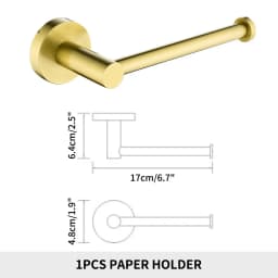 Brushed Gold Bathroom Accessories Towel Rack Toilet Brush Roll Paper Holder Towel Bar Hook Soap Dish Bathrom Hardware Wall Shelf
