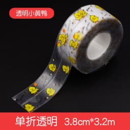 3.2Mx3.8CM Waterproof Bathroom Sink Sealing Strip Tape PVC Self Adhesive Mold Proof Wall Stickers for Kitchen Stove Toilet Gap
