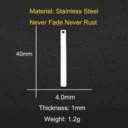 10pcs/lot 316 Stainless Steel Geometric Moon Star Waterdrop DIY Earring Connector Charm Wholesale Factory Price