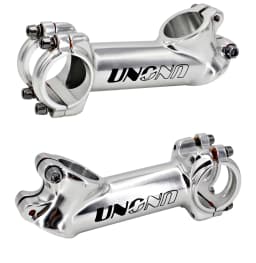 UNO Bike Stem 17 35 Degrees MTB Road Mountain Bike Handlebar Stem 60/70/80/90/100/110/120/130mm Ultralight Silver Bicycle Stem