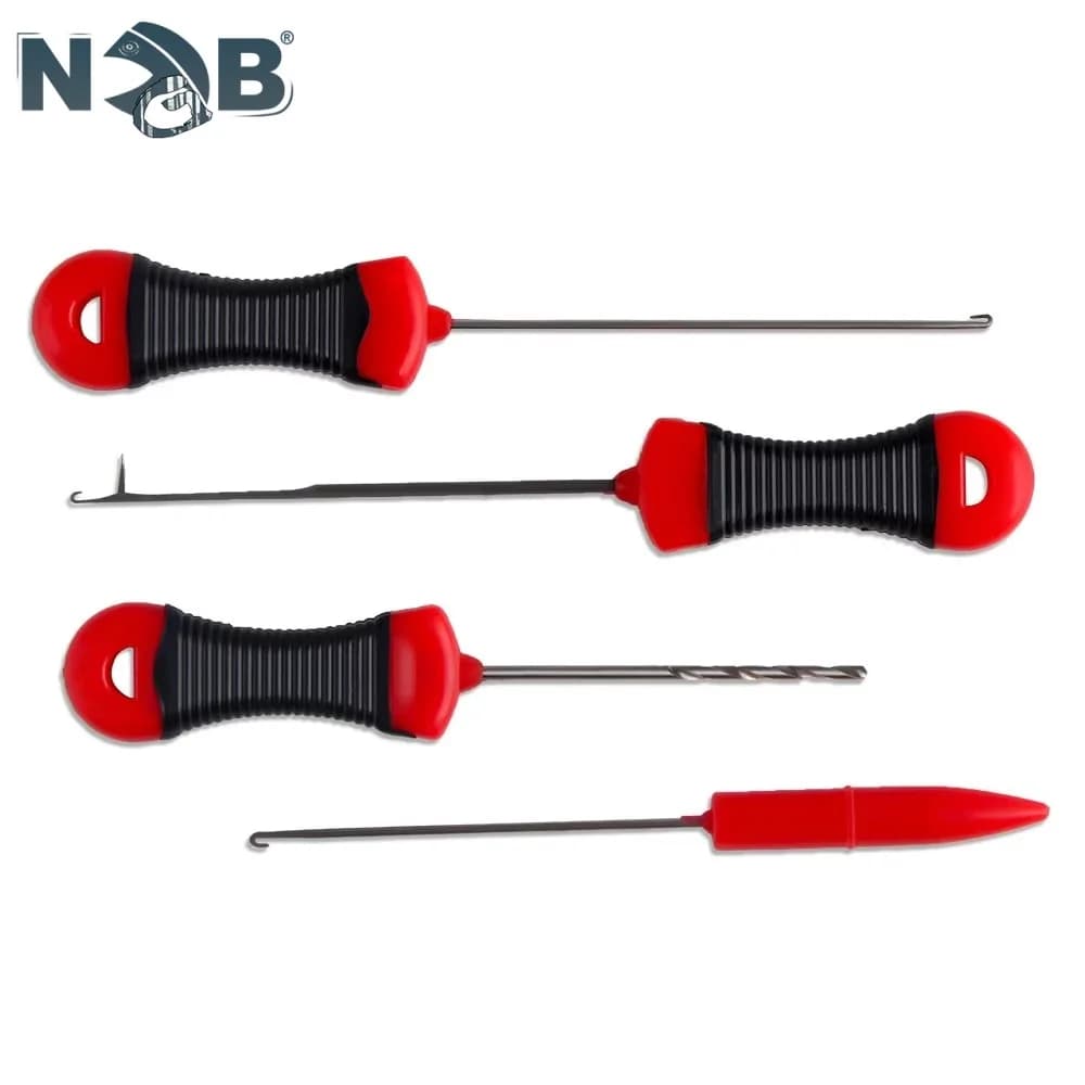 1-4pcs Carp Fishing Boilie Bait Drill Baiting Needle Gate Needle Pellet Hair Rigs Splicing Making Tools Rigs Loading Accessories