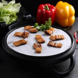 100Pcs Round Baking Sheet 15cm/20cm/23cm Parchment Paper Rounds Dual-Sided Wax Parchment Circles Barbecue Cookie Cooking Tool
