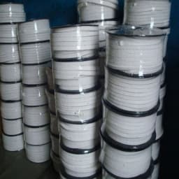 NEW 0.5/1/2m 4-20MM PTFE Braided Compression Packing Acrylic Fiber Packing PTFE Filled Gland Rope Gland Packing