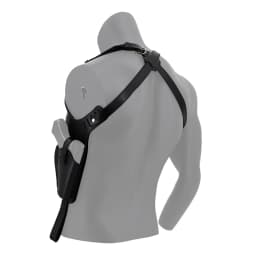 VULPO Tactical Concealed Gun Carry Holster Leather Underarm Shoulder Pistol Holster For M9 M1911 Glock SIG P226 P320 XD