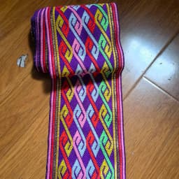 Embroidery Ethnic Jacquard Webbing Woven Tape Lace Ribbon Trim Width 10cm Tribal Boho DIY Garment Bag Accessories