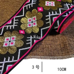 Embroidery Ethnic Jacquard Webbing Woven Tape Lace Ribbon Trim Width 10cm Tribal Boho DIY Garment Bag Accessories