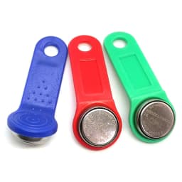 100Pcs/Lot Dallas DS1990A DS1990A-F5 IButton Electronic Key IB Tag Fobs TM Cards