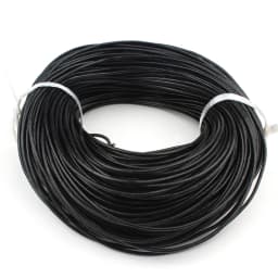 5 Meters Genuine Cow Leather Cords 1mm 1.5mm 2mm 3mm Round Thong Rope For Jewelry Making DIY Leather Bracelet Necklace String
