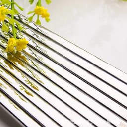 5Pair Flat Chopstick Chinese Korean Chopsticks High Quality Stainless Steel Sticks Japan Sushi Kitchen Accessories