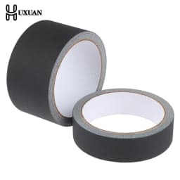 25/50mm 10m Gaffer Tape No Residue Non-Reflective Tear Book Repair Bookbinding Tape Matte Gaff Stage Cloth Tape For Photography