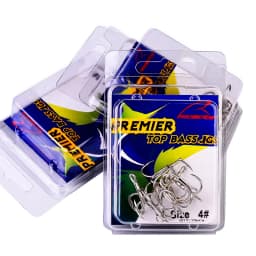 PROBEROS 10Pcs/lot Saltwater Fishing Hooks Treble Hooks 1#-2#-4#-6#-8#-10#-12#-14#-1/0#-2/0#-3/0# High-Carbon Steel Fishhooks