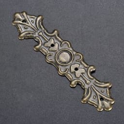 10Pcs Antique Bronze Iron Corners w/screw Decor Wood Jewelry Box Desk Guard Wine Case Embellishments Album Scrapbook 79*20mm