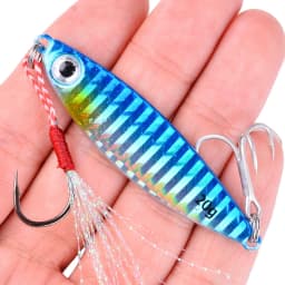 1pc Metal Jig Fishing Lure Sea Jig Weights 7g 10g 15g 20g 30g Trolling Saltwater Jigs Lures Artificial Jigging Fish Tackle Pike