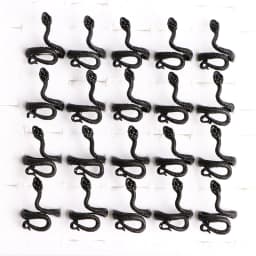 10pcs/lot Men Retro Punk Snake Rings For Women Antique Siver Color Opening Adjustable Jewelry Party Gifts