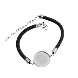5pcs Lot Stainless Steel Rope Bracelet Round 20mm Cabochon Base for Bracelets DIY Jewelry Making Supplies Bulk Items Wholesale