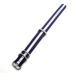 Nylon Nato Watch Strap WatchBand Stainless Steel 5 Rings Buckle Woven Fabric Watchband Belt 18mm 20mm 22mm 24mm