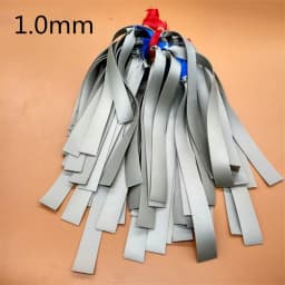 6PCS 0.55-1.2MM Thick Slingsshot Hunting Outdoor Hunting High Elastic Rubber Bands High-intensity Shooting Hunting Acessories