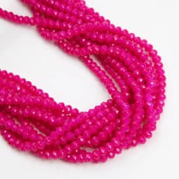 1strand 3*4mm 6mm Crystal Rondelle Beads Faceted Loose Spacer Glass Beads Multicolor Diy for Jewelry Making Bracelet Necklace
