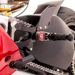 For Ducati Street Fighter V4 2018-2024 PANIGALE V4S V4 V4R V4 Motorcycle Whole CNC & Carbon Fiber Racing Rearset
