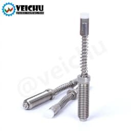 VEICHU Bush Built-In Plungers Specialized In Holding Spring Plungers POM Tip Stainless Steel Spring Pins Stroke Pin