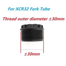 For SR SUNTOUR XCR 32 Front Fork Speed Lockout Lever Cover End Cap Fixing Bolt Damping Rod Cartridge Top Cap Lockout Assembly