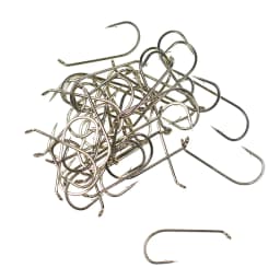 Vtwins 100PCS Long Shank Dry/Wet Nymph Fly Tying Hooks Caddis Mayfly Blue Olive Wing Fishhook Round Bend Trout Fishing Hooks