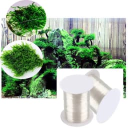 DIY Aquarium Moss Tree Sponge Stainless Steel Net-Attach Mesh Pad Fish Tank Decorations Driftwood Plants Aquarium Accessories