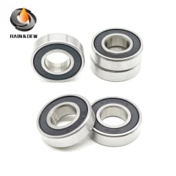 10Pcs 6802RS Bearing 15x24x5mm ABEC-7 Hobby Electric RC Car Truck Ball Bearings Black Sealed 6000RS 10x26x8mm 6900RS 10x22x6mm