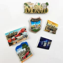 Monaco fridge magnets Creative Travel souvenir gift resin UV magnet refrigerator magnets home decor collection