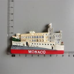 Monaco fridge magnets Creative Travel souvenir gift resin UV magnet refrigerator magnets home decor collection