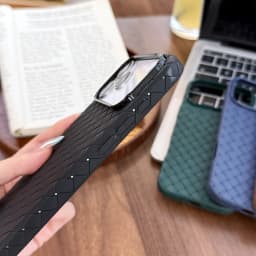 Ultra Thin 3D Knits Skin Phone Case For iPhone 17 16 15 14 12 13 Pro Max 16 Plus 16e Air Soft TPU Cover