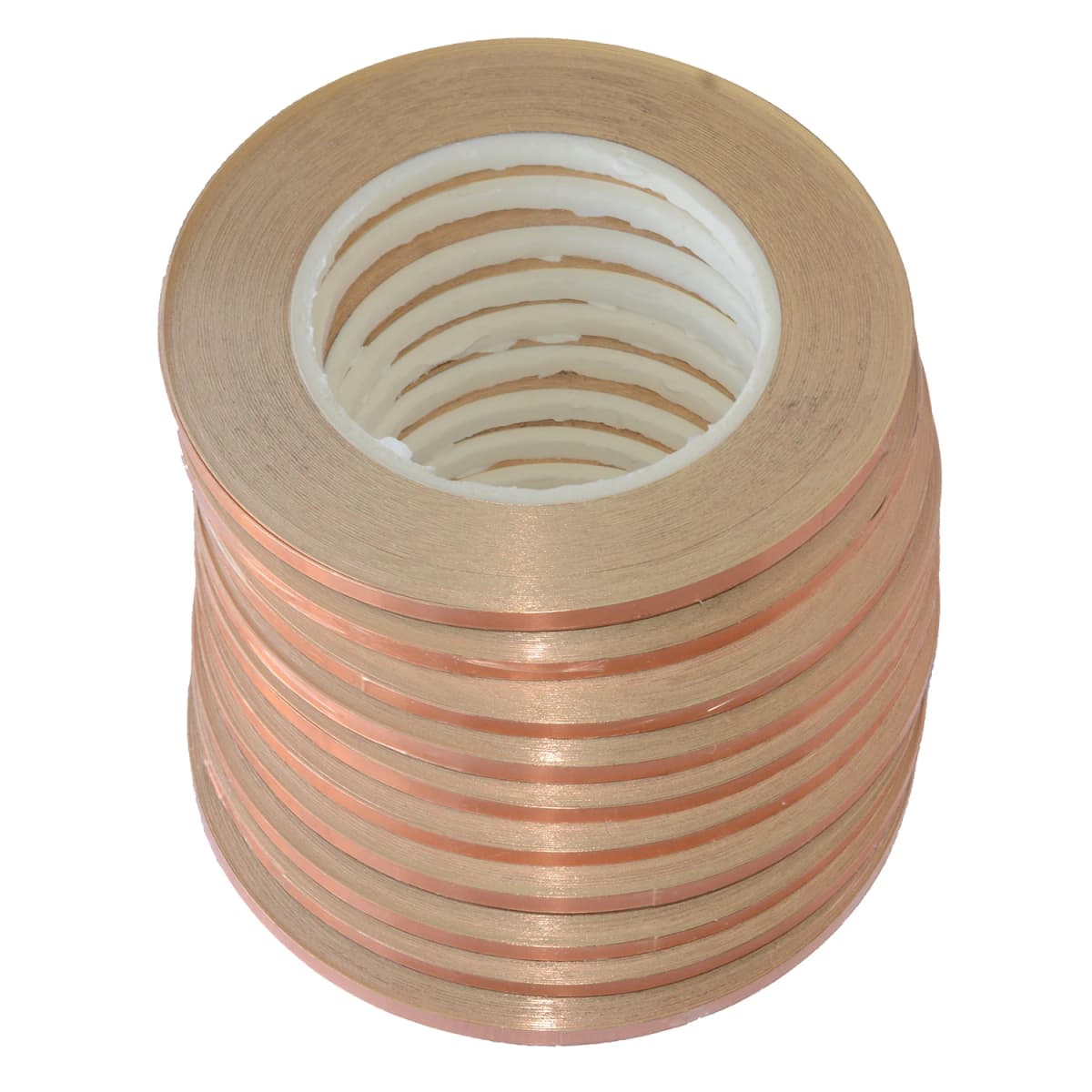 Copper Foil Tape for Stained Glass Soldering 36 Yards 0.02MM Thickness(10pcs/Set)