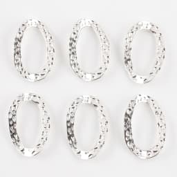 10Pcs/Lot Zinc Alloy Metal Charm Hollow Oval Pendants Jewelry Supplies For DIY Making Hoop Earrings Necklace Accessories