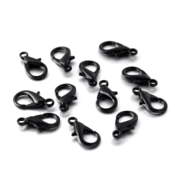 50/100Pcs 10/12/14/16/18/21mm Alloy Lobster Clasp Hooks Connector Necklace Bracelet Chain for DIY Jewelry Making Accessories