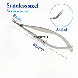 8.5cm Venus scissors Ophthalmic Microsurgery Surgical Scissors animal experiment tool Veterinary Surgical Instruments
