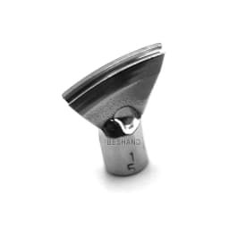 Leather Craft Creasing Tool Edge Creaser Tip Sector-Shaped Head M5 Thread for Making Arched Edge And Creasing Decoration Line