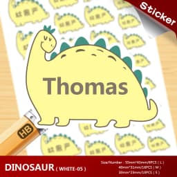 114Pcs Cartoon Unicorn Name Stickers Custom Girl Personal Tags Kids Waterproof Cartoon Label For School Stationery Scrapbooking