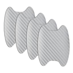 4Pcs Car Door Handle Stickers Anti Scratch Film Universal Carbon Fiber Protector For Opel Kia Fiat Ford VW Hyundai Auto Styling