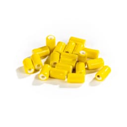 10mm 20pcs Small Tube Pure Color Ceramic Beads Handmade Jewelry Making Supplies Bulk Wholesale Necklace Joias Diy #XN336-1