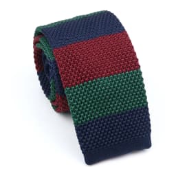 New Fashion Men's Knitted Tie Print Floral Flower Skinny Narrow Slim Knit Warm Neck For Men Woven Designer Daily Wear Cravat