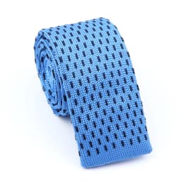 New Fashion Men's Knitted Tie Print Floral Flower Skinny Narrow Slim Knit Warm Neck For Men Woven Designer Daily Wear Cravat