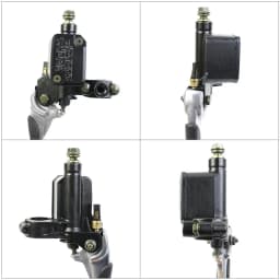 Motorcycle Rear Brake Clutch Master Cylinder Reservoir Left and Right Levers for Yamaha YQ50 Aerox MBK Nitro 1997-2013