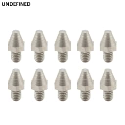 Silver MX Foot Pegs Spike Motorcycle Cleats Pin Rivet Replacement Offroad Style For Harley Floorboards Shifter Brake Pedal Pegs
