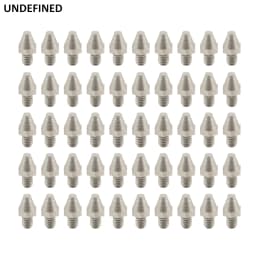 Silver MX Foot Pegs Spike Motorcycle Cleats Pin Rivet Replacement Offroad Style For Harley Floorboards Shifter Brake Pedal Pegs