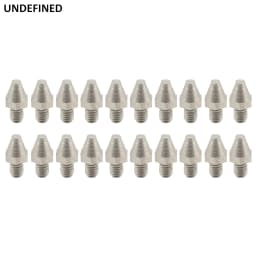 Silver MX Foot Pegs Spike Motorcycle Cleats Pin Rivet Replacement Offroad Style For Harley Floorboards Shifter Brake Pedal Pegs