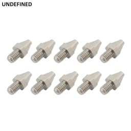 Silver MX Foot Pegs Spike Motorcycle Cleats Pin Rivet Replacement Offroad Style For Harley Floorboards Shifter Brake Pedal Pegs