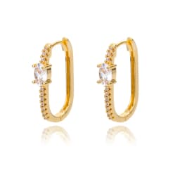 Circle Earrings For Women Vintage Punk Round Baroque Pearl Earrings Stainless Steel Circle Ear Clip Women Jewelry Gift Mujer