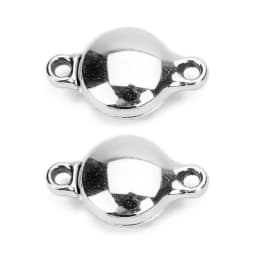 5sets/lot Strong Strong Magnetic Clasps fit 8*14/12*20mm Leather Bracelet Buckle Connectors Hook For Jewelry Making Wholesale